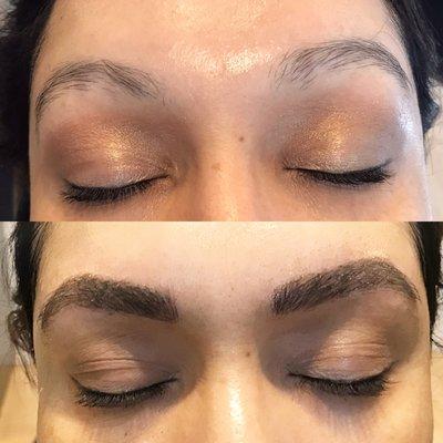 Microblading/ before and after