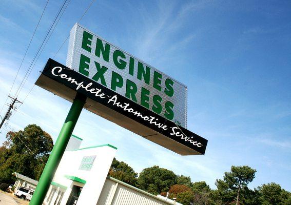 Engines Express Signage