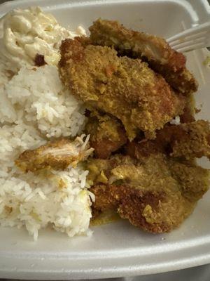 Curry Chicken Katsu Curry Plate