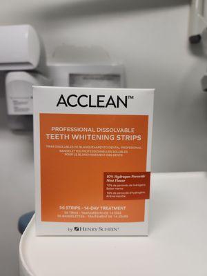 Teeth cleaning strips