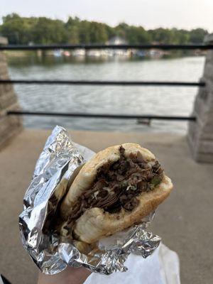 Philly Cheese Steak (overhalf)