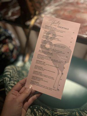 Cocktail Menu