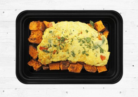 What they advertise the southwest omelette to look like.