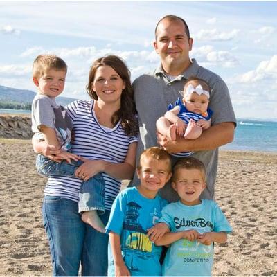 Taylor Willingham and his family.