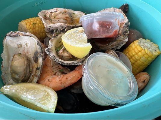 Steamer bucket