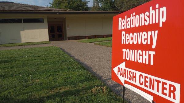 St. Anne's Parish Center, our weekly meeting location since 1989.