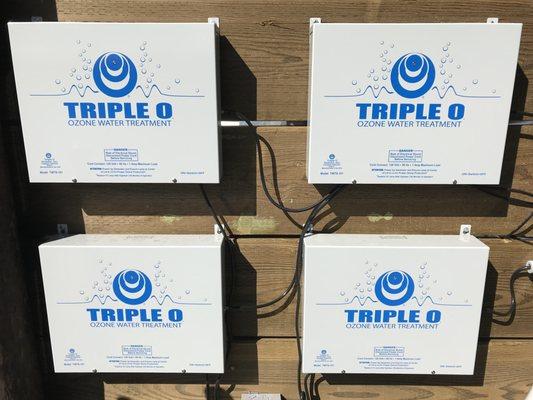 Triple O is a great storage tank treatment system for iron and manganese reduction.