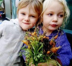 Children enjoy learning about nutrition from the garden to the table with our WSCC Preschool gardens