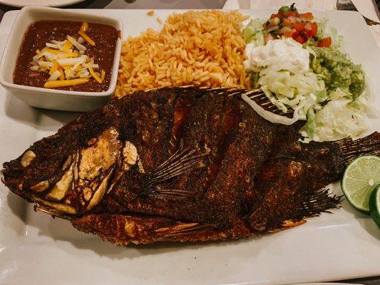 Fried tilapia