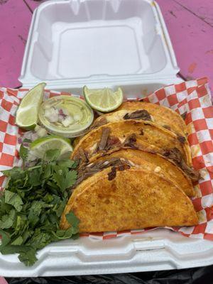 Quesabirria tacos