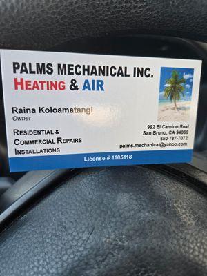 Palms Mechanical