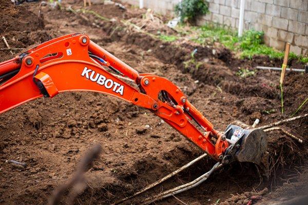 Yorba Linda ADU - Trenching