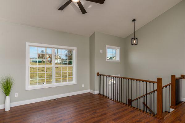 Livingroom inside of a home we constructed.