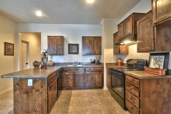 Maple floor plan at Prairie Haven--kitchen