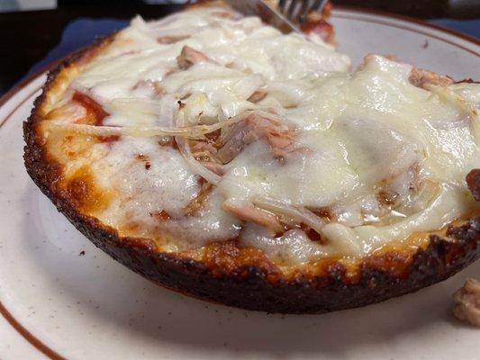 Tuna Pan Pizza