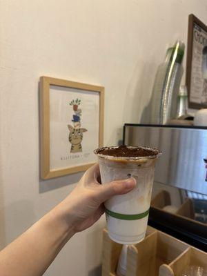 tiramisu latte