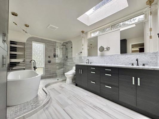 Bathroom renovation project Bellevue