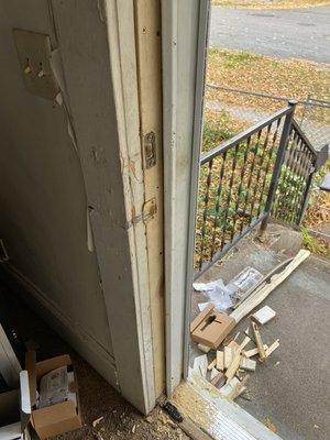 Door frame repair