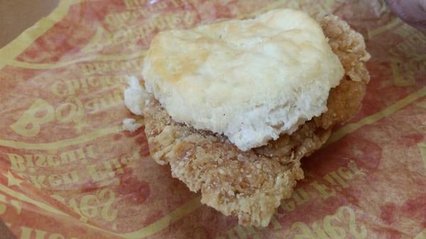 Cajun fillet biscuit