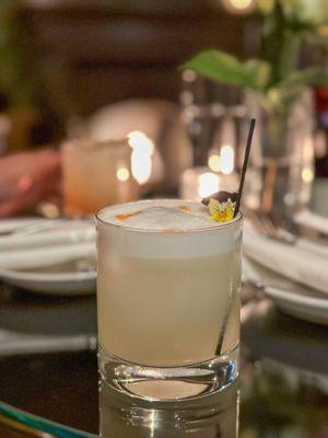 Perfect gin fizz