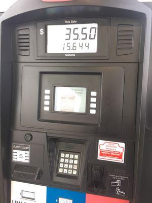 Easy pay at the pump