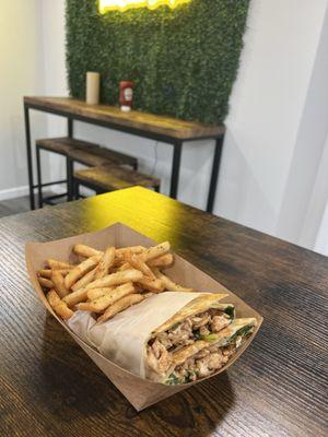 Grilled Chicken Caesar Wrap