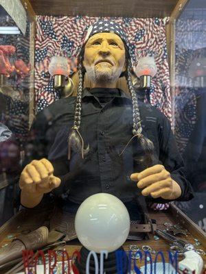 Willie Nelson fortune teller