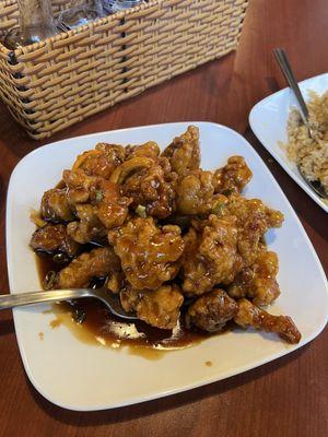 Orange chicken