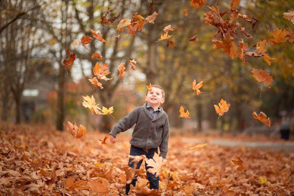 Fall family photo session