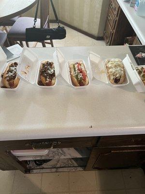 Coney Coney Island Dog, Chicago Dog, German Dog Hot Link