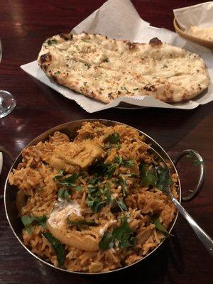 Nan and Biryani