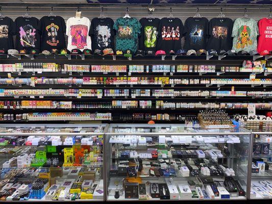 Huge vape selection