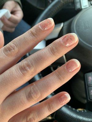 What her nails actually looked like