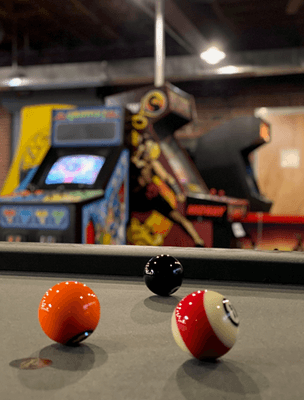 Billiards and Arcade Games!