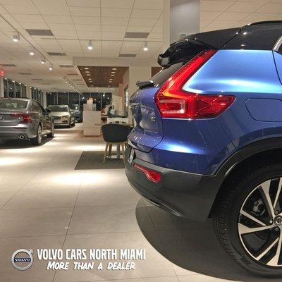 Volvo Cars North Miami Sales showroom