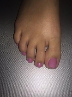 My toes!