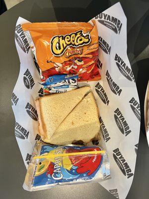 Kids sandwich meal