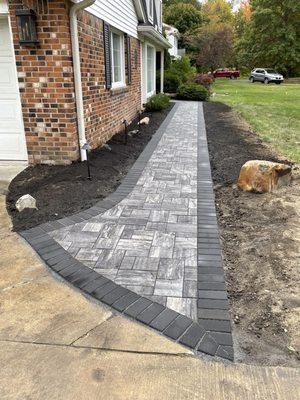 Front walkway from driveway