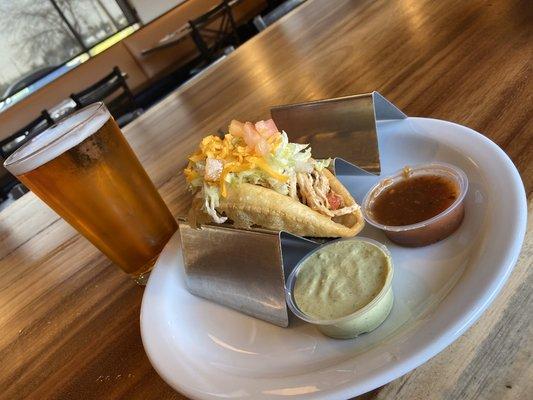 Taco 'n Beer every Tuesday $5.99