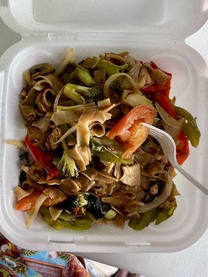 Drunken Noodles with Chicken