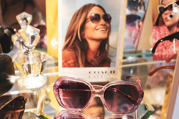 We carry designer sunglasses.