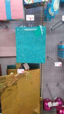 Teal Bling Bling bag.