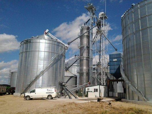 AG services from PLC's, Smart Sweet, and install of grain dryers