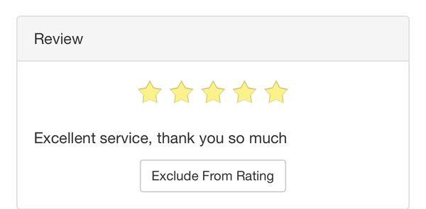 Customer reviews