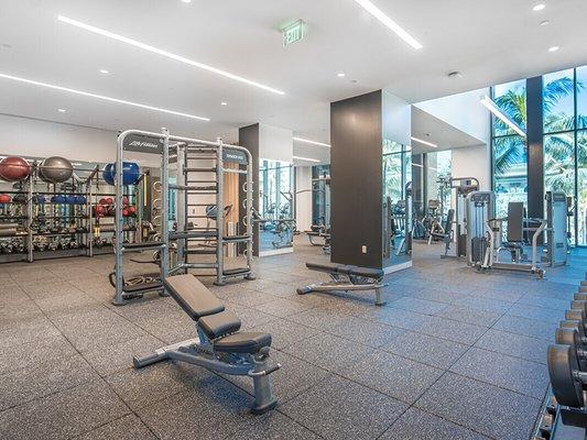 Fully Equipped Fitness Center