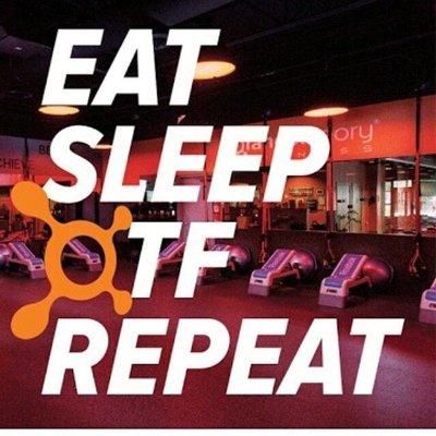 Eat, sleep, OTF repeat!