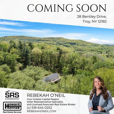 Hitting the market tomorrow is this beautiful 3-bedroom, 2-full bath ranch with a walkout basement in Schaghticoke, NY!