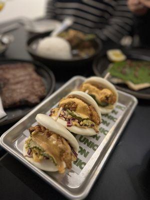 Fried Chicken Bao Buns - @rayz