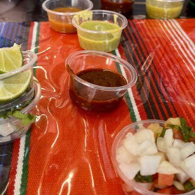 Some salsas offerings