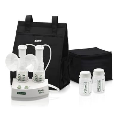 Fully electric breast pumps